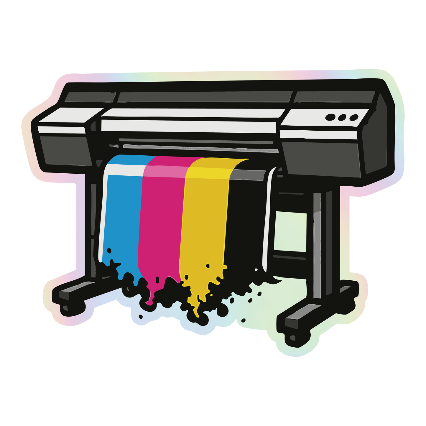 Embossed Stickers